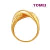 TOMEI Knotted Ring, Yellow Gold 916