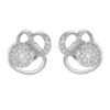 TOMEI Bryony Earrings, Diamond White Gold 750 (PD17151E)