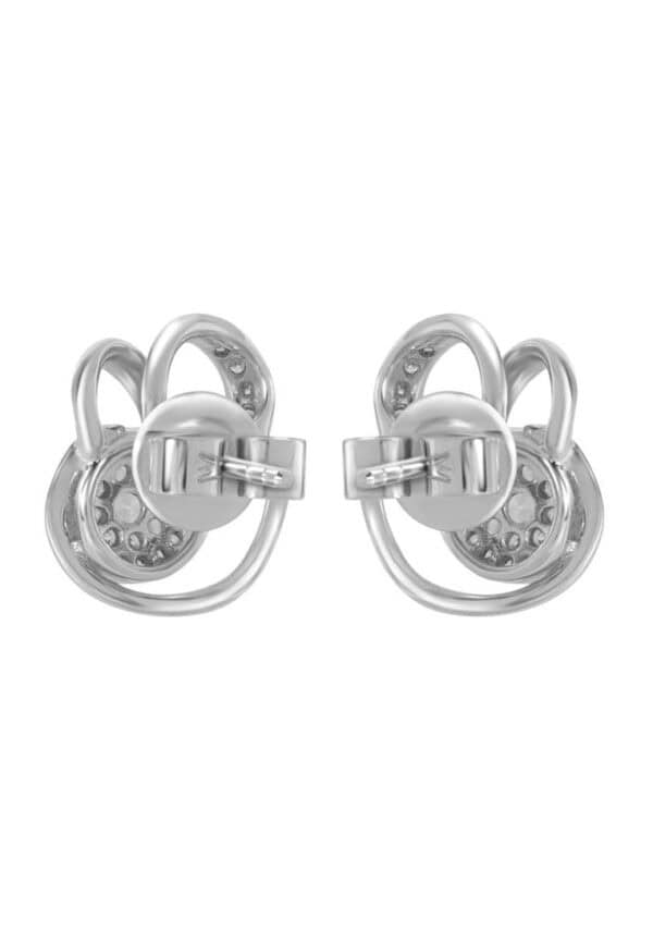 TOMEI Bryony Earrings, Diamond White Gold 750 (PD17151E)