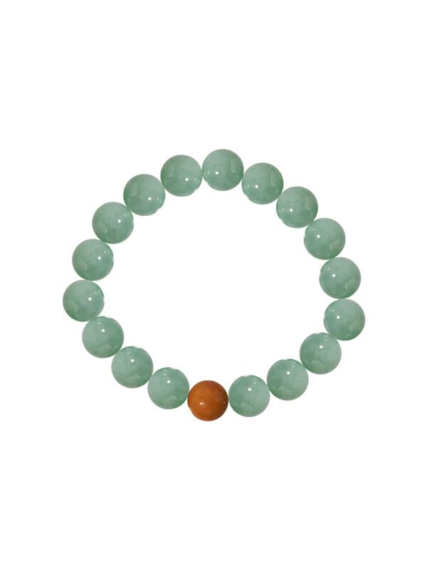 Tomei_0003_JM18-XX_1.psd TOMEI Palace Grace, Greenish Jade Bead Bracelet