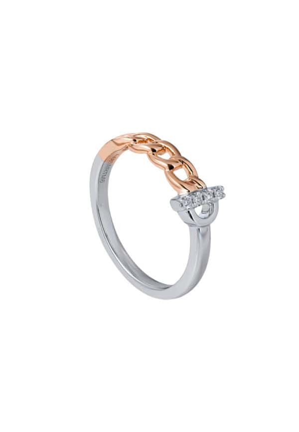 Tomei_0005s_0002_Sony_50900R4969WR.psd_5edba88e-da63-468b-a89c-169355980b4d TOMEI Diamond Ring, White+Rose Gold 585