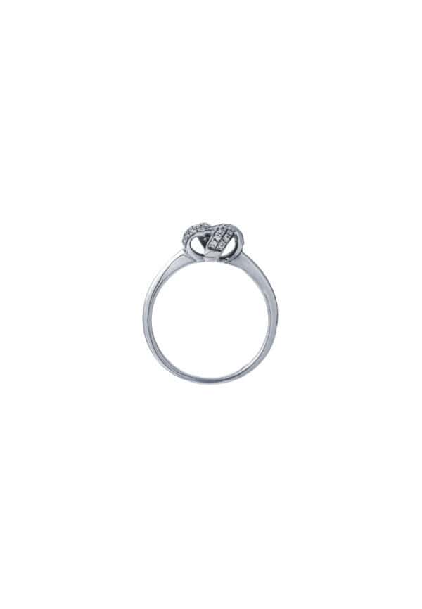 TOMEI Diamond Ring, White Gold 375