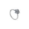 TOMEI Diamond Ring, White Gold 375
