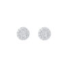 TOMEI Earrings, Diamond White Gold 750