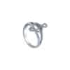 TOMEI Diamond Ring, White Gold 375