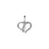TOMEI Espoir Diamond Pendant, White Gold 375