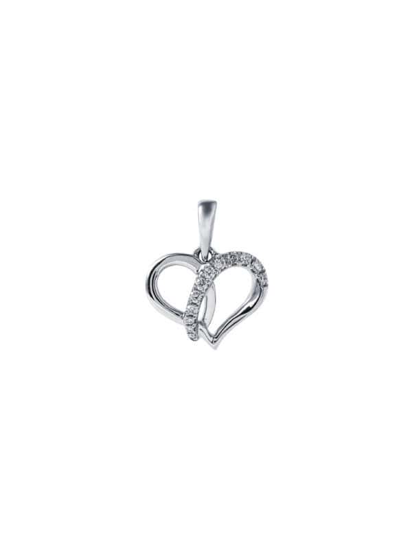 Tomei_0024_ESP-P5383_1.psd TOMEI Espoir Diamond Pendant, White Gold 375