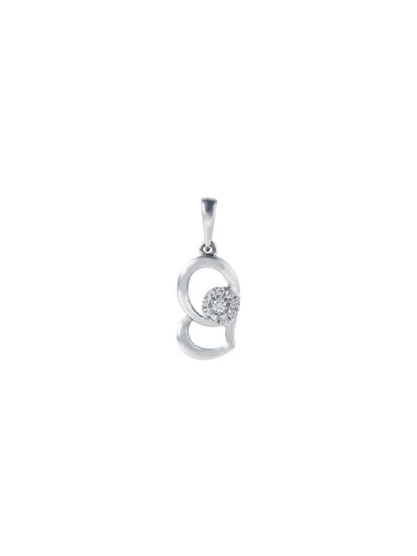 Tomei_0027_ESP-P5305_1.psd TOMEI Espoir Diamond Pendant, White Gold 375