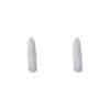 TOMEI Loop Earrings, Diamond White Gold 585