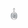 TOMEI Diamond Pendant, White Gold 750