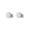 TOMEI Diamond Earrings, White Gold 750
