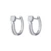 TOMEI Diamond Earrings, White Gold 750