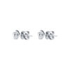 TOMEI Diamond Earrings, White Gold 585