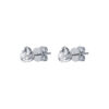 TOMEI Diamond Earrings, White Gold 585
