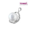 TOMEI Pendant, Diamond Pearl White Gold 750 (P4425)