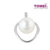 TOMEI Pendant, Diamond Pearl White Gold 750 (P5432)