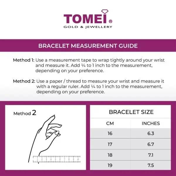 Tomei_Measurementguide-01_955f743c-de71-40b8-8c70-fc6ce7fa18be TOMEI Bangle, Yellow Gold 916