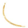 TOMEI Lusso Italia Figaro Chain Bracelet, Yellow Gold 916