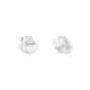 TOMEI I Love U Earrings, White Gold 585