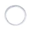 TOMEI Binding With Togetherness Ring, White+Rose Gold 585