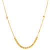 TOMEI Beads Necklace, Yellow Gold 916