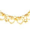 TOMEI Lusso Italia Love Bracelet, Yellow Gold 916