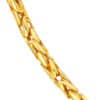 TOMEI Lusso Italia Rounded Interlocking Bracelet, Yellow Gold 916