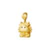 TOMEI Happy Joyful Dragon Pendant, Yellow Gold 916
