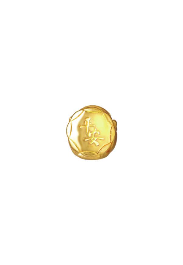 TOMEI Chomel Guan Yin Charm, Yellow Gold 916