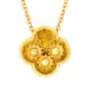 TOMEI Happiness Gear Necklace, Yellow Gold 916