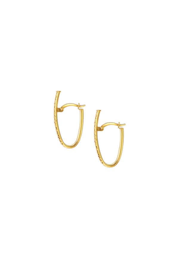 master_1100_x_762_0034_Sony_22383_07bc7cc5-1d6c-41e8-a421-588e5658cd39 TOMEI Lusso Italia Glittering Long Hoop Earrings, Yellow Gold 916