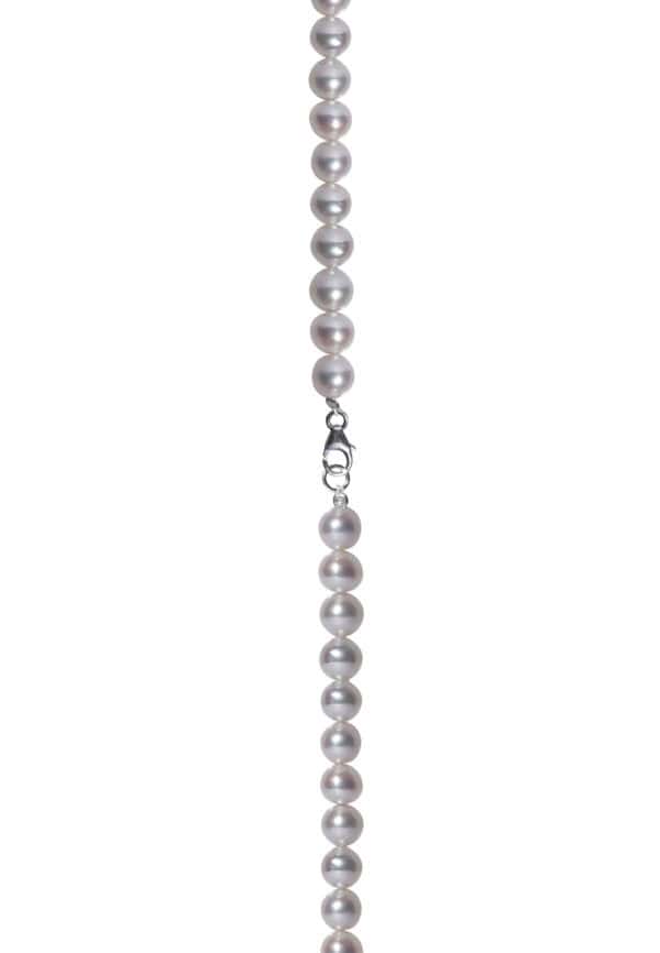 TOMEI Pearl Necklace, White