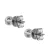 TOMEI Insignia Series, Diamond Earrings, White Gold 585