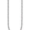 TOMEI Pearl Necklace, White