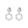 TOMEI Charlie Earrings, White Gold 750