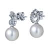 TOMEI Pearl Earrings, White Gold 750