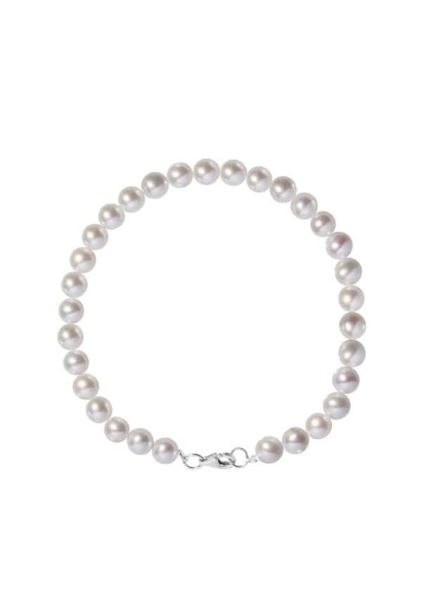 TOMEI Pearl Bracelet, White
