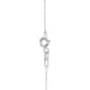 TOMEI Diamond Pendant Set, White Gold 585