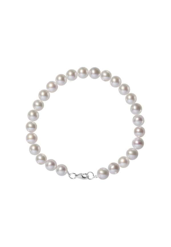 TOMEI Pearl Bracelet, White