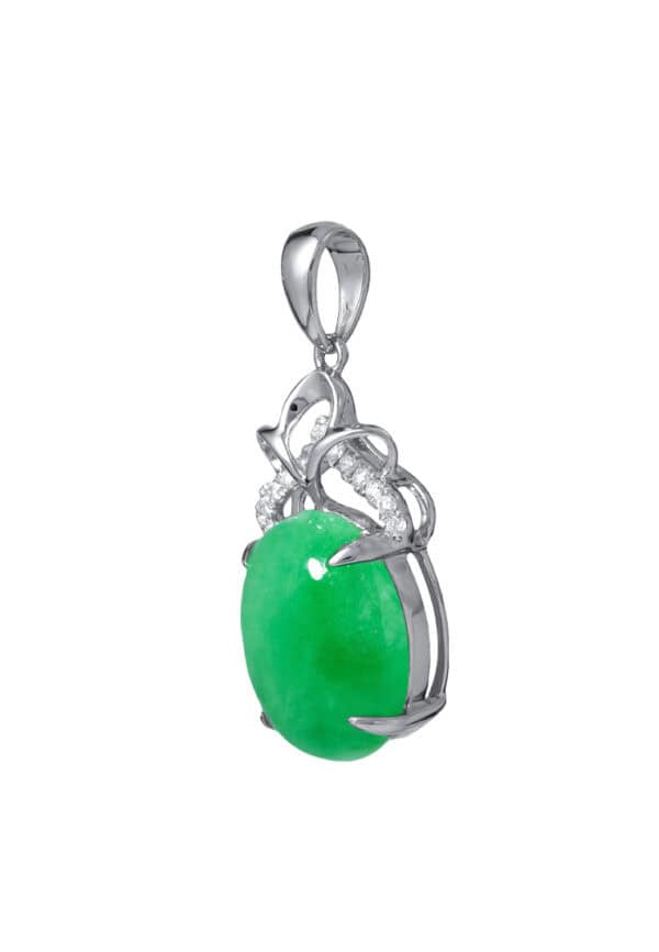tomei_0006s_0001a_Sony_24331.psd TOMEI Jade Pendant, White Gold 750