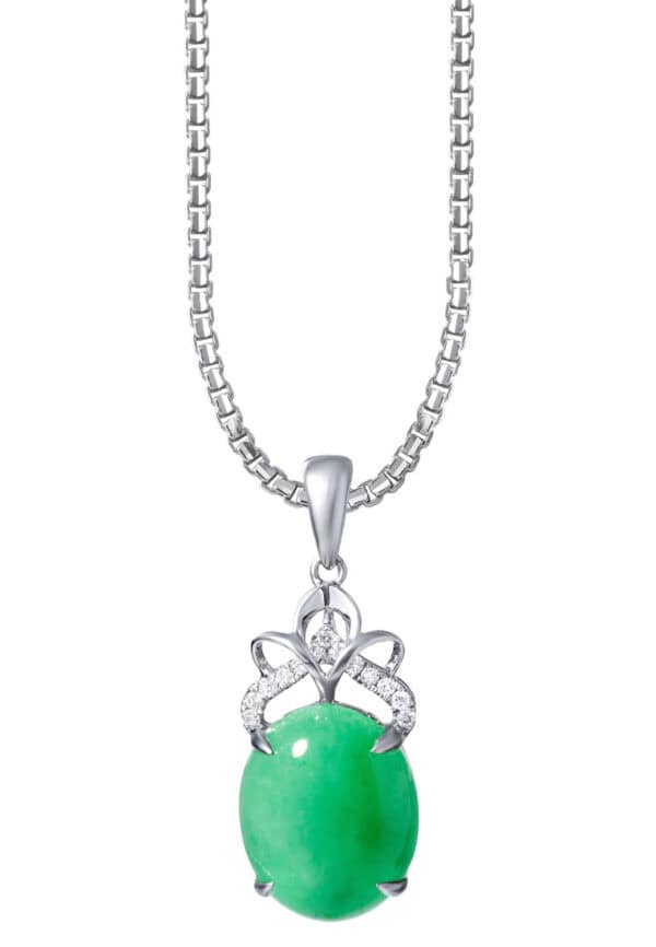 tomei_0006s_0002a_Sony_24326.psd TOMEI Jade Pendant, White Gold 750