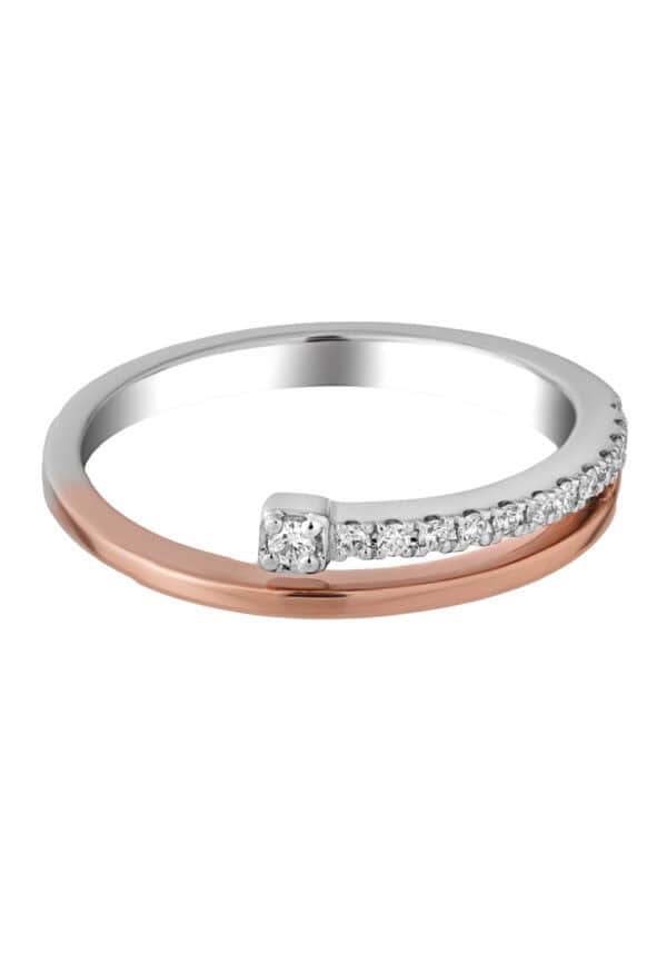 tomei_0007s_0000_tomei_01717.psdR4945WR TOMEI Beyond Brilliance Diamond Ring, White+Rose Gold 585