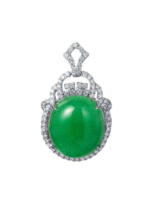 tomei_0008s_0000a_Sony_24307.psd TOMEI Jade Pendant, White Gold 750