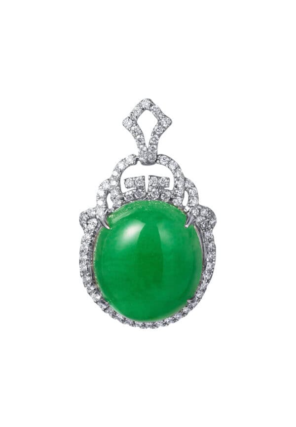 tomei_0008s_0000a_Sony_24307.psd TOMEI Jade Pendant, White Gold 750