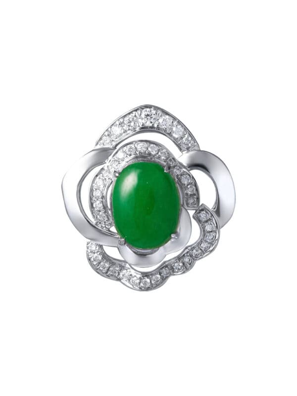 tomei_0009s_0002a_Sony_24305.psd TOMEI Jade Pendant, White Gold 750