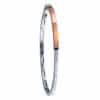 TOMEI Diamond Bangle, White+Rose 585