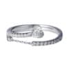 TOMEI Diamond Ring, White Gold 585