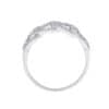 TOMEI Koleksi Gardenia Diamond Ring, White Gold 750
