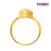 TOMEI Prosperity Frog Ring, Yellow Gold 916