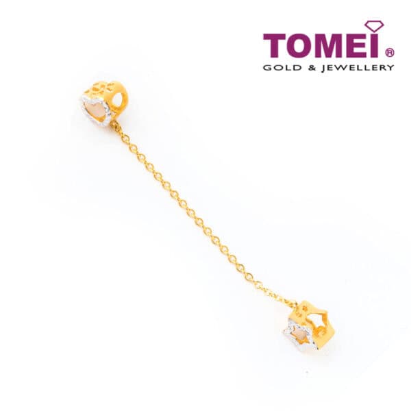 1000x1000px_9P0611875_2 TOMEI Star of My Love Charm, Yellow Gold 916